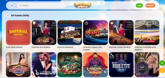 Play live dealer tables
