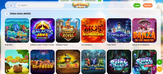 Explore video slots category